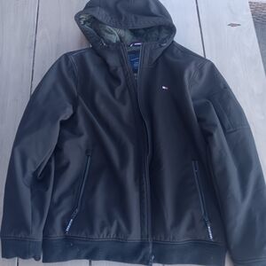 Tommy Hilfiger Black Hooded Jacket